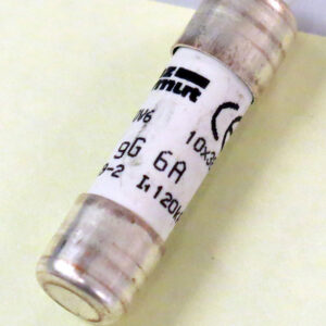 BANDELIN   Sicherung T6A Ø 10 x 38 mm, für Module / Bodenplatte | Art.-Nr. 3102