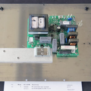 BANDELIN   Ultraschallgenerator montiert auf Bodenplatte | Art.-Nr. 795540