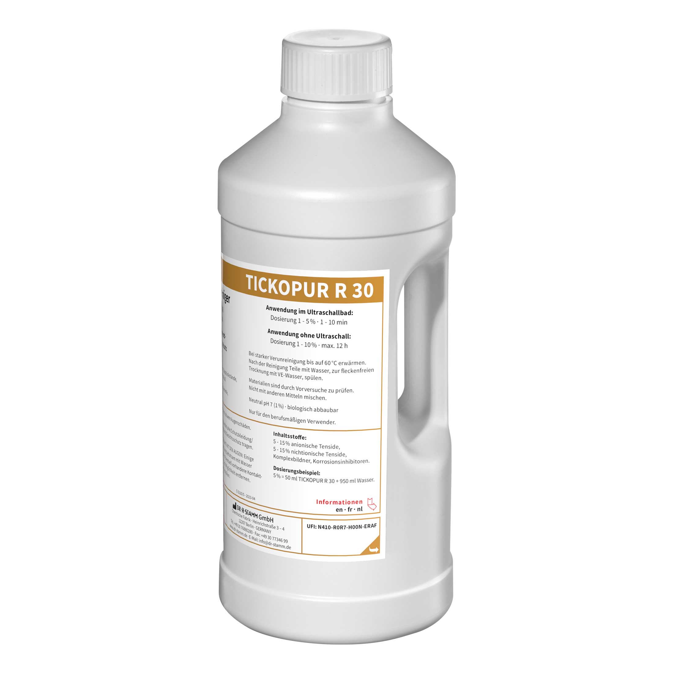 BANDELIN TICKOPUR R 30 Neutral-Reiniger für Ultraschallreinigung, Konzentrat | Art.-Nr. 879