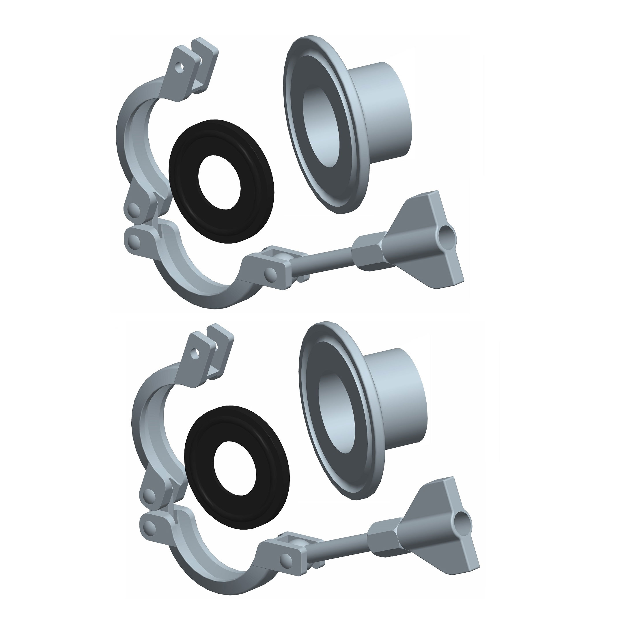 BANDELIN SONOREX TECHNIK KAS 2 Anschlusssatz Tri-clamp | Art.-Nr. 8369 – Bild 2