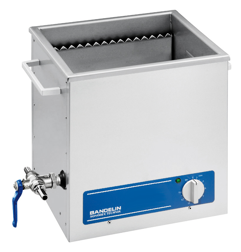 BANDELIN SONOREX TECHNIK RM 16.2 U Ultraschallbad mit Überlauftasche, 40 kHz | Art.-Nr. 8205-CH