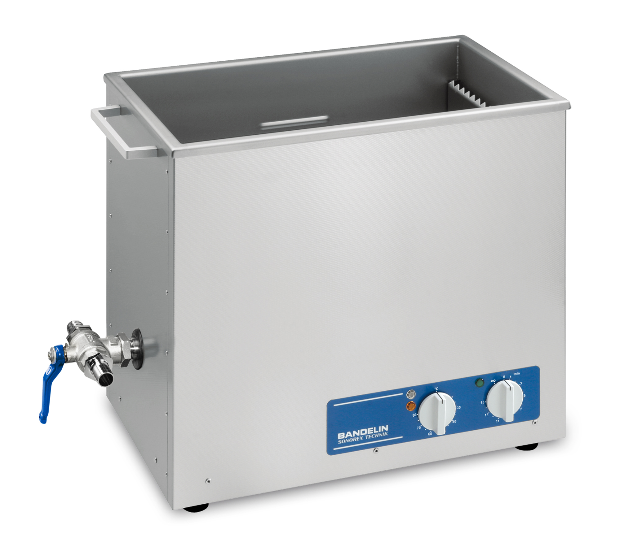 BANDELIN SONOREX TECHNIK RM 40.2 UH Ultraschallbad mit Überlauftasche und Heizung, 40 kHz | Art.-Nr. 8214-CH