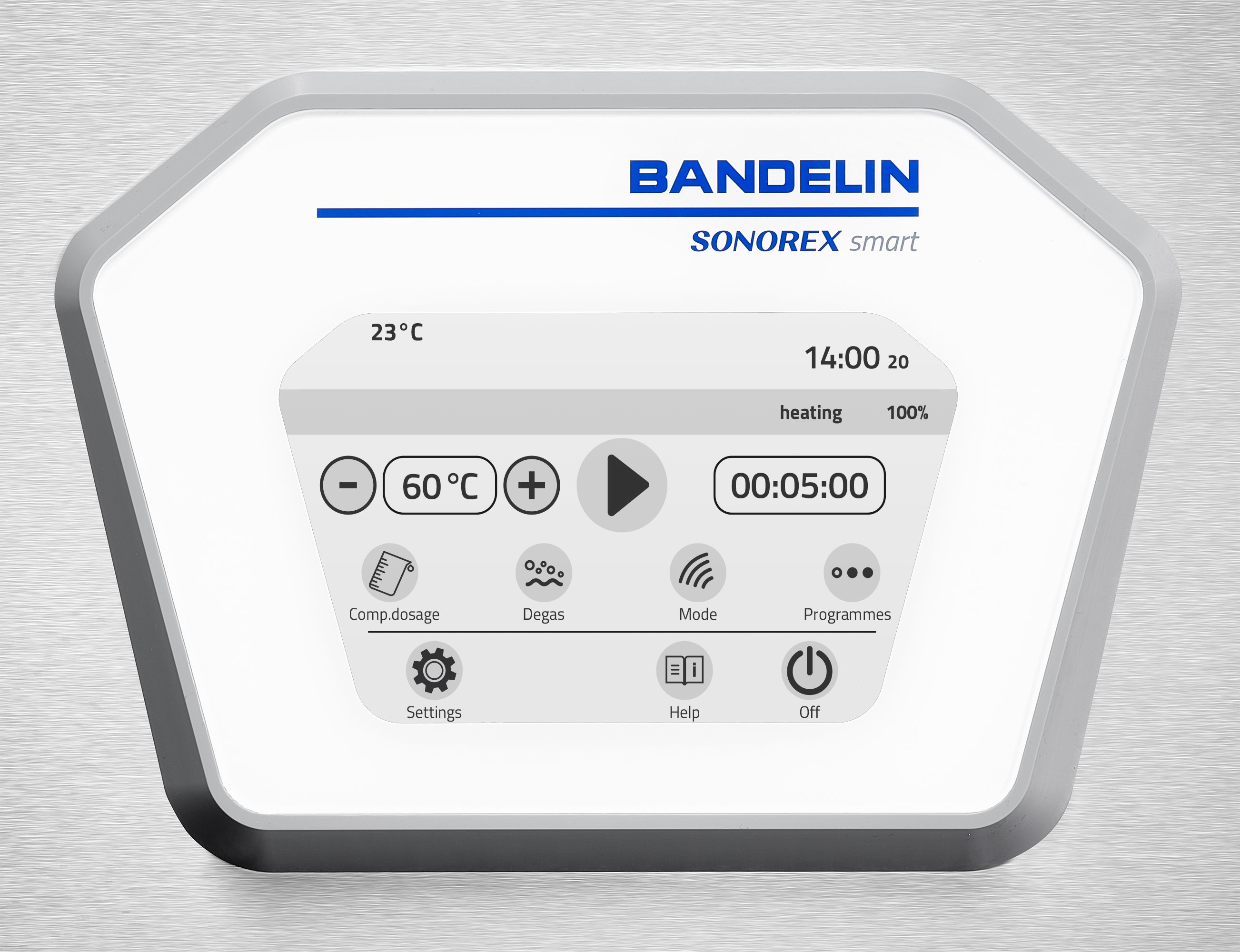 BANDELIN SONOREX smart ST 1028 CH Ultraschallbad mit Heizung | Art.-Nr. 7109-GB – Bild 2